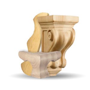 Corinthian Wood Elements by Brown Wood Corinthian Wood Elements by Brown Wood