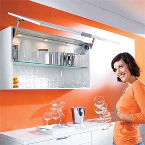 AVENTOS HS Up And Over Lift System & SERVO-DRIVE by Blum AVENTOS HS Up And Over Lift System & SERVO-DRIVE by Blum