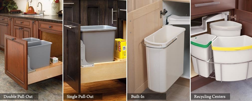 Pull Out Trash Cans Cabinetparts Com