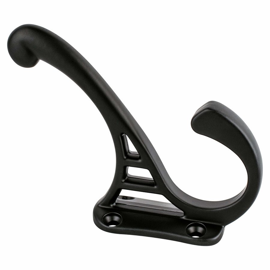 Berenson Double Coat Hook Black 801455P