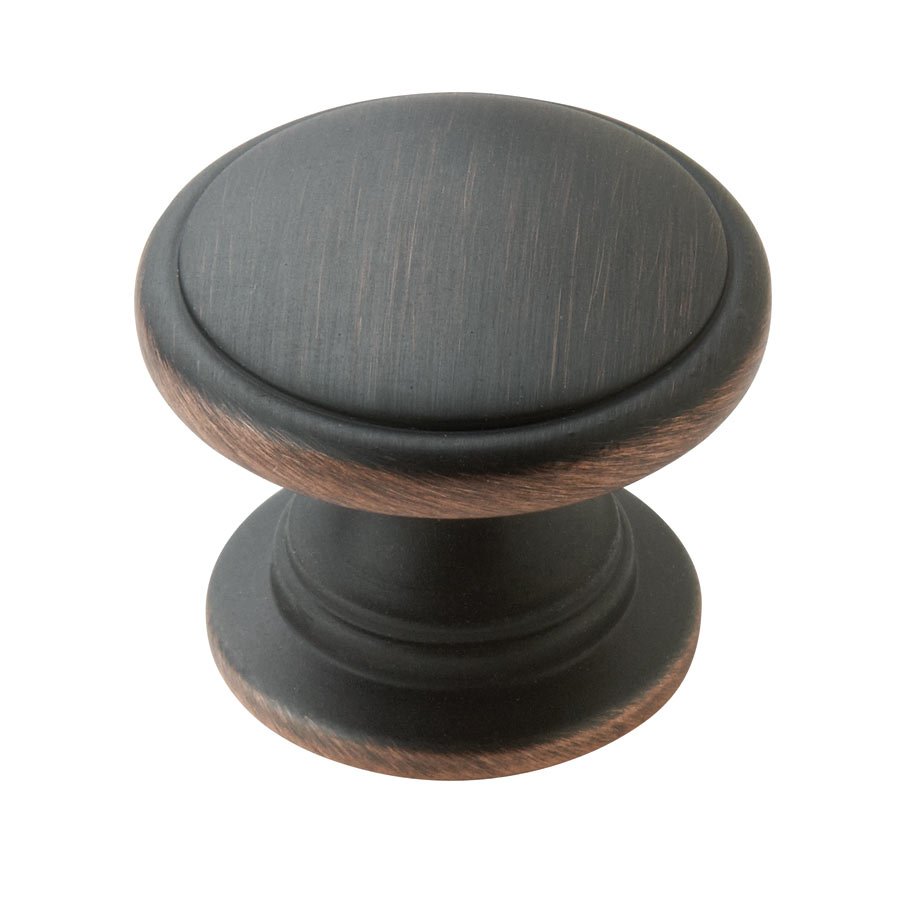 Amerock Allison Value Hardware 1-1/4 Inch Diameter Oil Rubbed Bronze ...