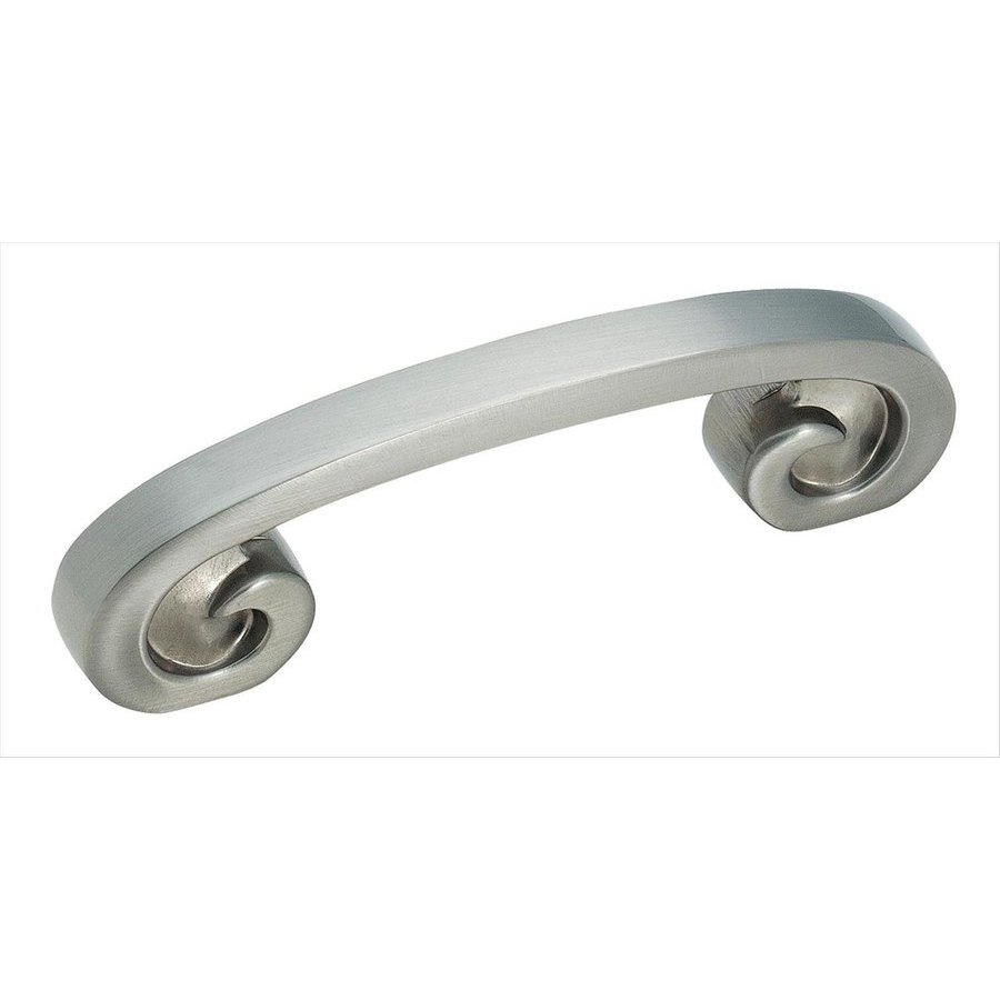 Amerock Swirl Z 3 Inch Center To Center Satin Nickel Cabinet Pull Bp9337g10