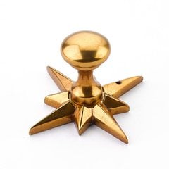 Sonata 11/16 Inch Diameter Paris Brass Cabinet Knob Sonata 11/16 Inch Diameter Paris Brass Cabinet Knob