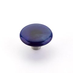 Ice 1-1/2 Inch Diameter Sapphire Silk Cabinet Knob Ice 1-1/2 Inch Diameter Sapphire Silk Cabinet Knob