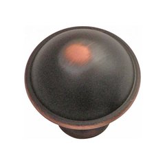 Savoy 1-1/4 Inch Diameter Oil Rubbed Bronze Highlighted Cabinet Knob Savoy 1-1/4 Inch Diameter Oil Rubbed Bronze Highlighted Cabinet Knob