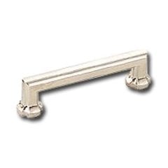 EMPIRE DESIGNS 4 Inch Center to Center Polished Nickel Cabinet Pull EMPIRE DESIGNS 4 Inch Center to Center Polished Nickel Cabinet Pull