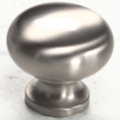 Country 1-1/4 Inch Diameter Satin Nickel Cabinet Knob Country 1-1/4 Inch Diameter Satin Nickel Cabinet Knob