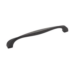 Twist Pull 7-9/16 inch Center to Center Black Iron Twist Pull 7-9/16 inch Center to Center Black Iron