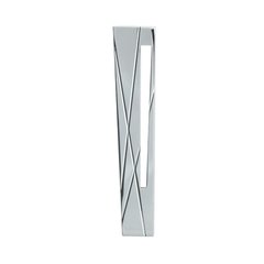 Modernist 3 Inch Center to Center Polished Chrome Cabinet Pull Modernist 3 Inch Center to Center Polished Chrome Cabinet Pull