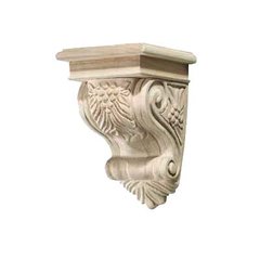 Bordeaux Corbel 5-3/4" X 8-7/8" Maple Bordeaux Corbel 5-3/4" X 8-7/8" Maple