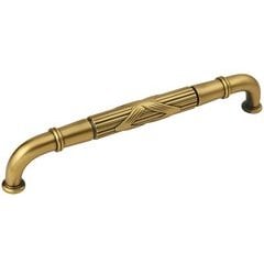 Ribbon and Reed Appliance Pull 12 inch Center to Center Winchester Brass Ribbon and Reed Appliance Pull 12 inch Center to Center Winchester Brass