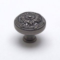 Toccata 1-1/2 Inch Diameter Weathered Nickel Cabinet Knob Toccata 1-1/2 Inch Diameter Weathered Nickel Cabinet Knob