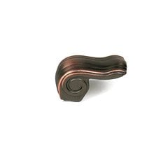 Volute 5/8 Inch Diameter Antique Bronze With Copper Cabinet Knob Volute 5/8 Inch Diameter Antique Bronze With Copper Cabinet Knob