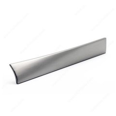 Edge 3-3/4 Inch Center to Center Brushed Nickel Cabinet Pull Edge 3-3/4 Inch Center to Center Brushed Nickel Cabinet Pull
