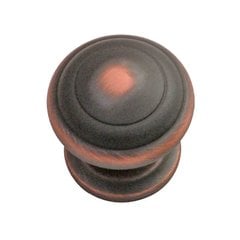 Zephyr 1-1/4 Inch Diameter Oil Rubbed Bronze Highlighted Cabinet Knob Zephyr 1-1/4 Inch Diameter Oil Rubbed Bronze Highlighted Cabinet Knob