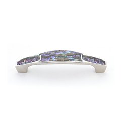 Imperial Shell 4 Inch Center to Center Imperial Shell, Polished Nickel Cabinet Pull Imperial Shell 4 Inch Center to Center Imperial Shell, Polished Nickel Cabinet Pull