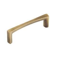 Italian Contemporary 4 Inch Center to Center Light Bronze Cabinet Pull Italian Contemporary 4 Inch Center to Center Light Bronze Cabinet Pull