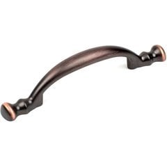 BCD 3 Inch c.c. Zinc Die Cast Pull - Oil Rubbed Bronze Highlighted BCD 3 Inch c.c. Zinc Die Cast Pull - Oil Rubbed Bronze Highlighted
