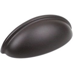 BCG 3 Inch cc Zinc Die Cast Cup Pull - Oil rubbed bronze BCG 3 Inch cc Zinc Die Cast Cup Pull - Oil rubbed bronze