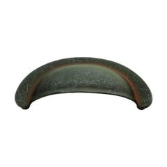 Manchester 2-3/4 Inch Center to Center Rustic Iron Cabinet Cup Pull Manchester 2-3/4 Inch Center to Center Rustic Iron Cabinet Cup Pull