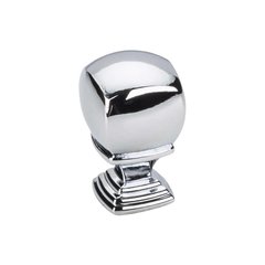 Katharine 7/8 Inch Diameter Polished Chrome Cabinet Knob Katharine 7/8 Inch Diameter Polished Chrome Cabinet Knob