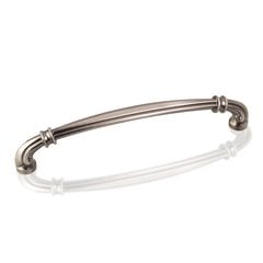 Lafayette 6-5/16 Inch Center to Center Bright Nickel Brushed with Dull Lacquer Cabinet Pull Lafayette 6-5/16 Inch Center to Center Bright Nickel Brushed with Dull Lacquer Cabinet Pull