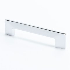 Edge 3-3/4 Inch Center to Center Polished Chrome Cabinet Pull Edge 3-3/4 Inch Center to Center Polished Chrome Cabinet Pull