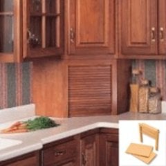 24 inch Corner Appliance Garage - Cherry 24 inch Corner Appliance Garage - Cherry