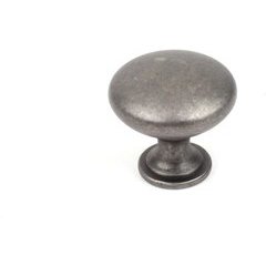 BCH 1-3/16 inch Zinc Die Cast Knob - Aged Pewter BCH 1-3/16 inch Zinc Die Cast Knob - Aged Pewter