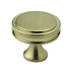 Oberon Knob 1-3/8" Dia Golden Champagne Oberon Knob 1-3/8" Dia Golden Champagne