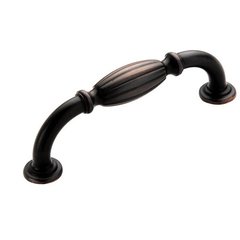 Blythe 3-3/4 Inch Center to Center Oil Rubbed Bronze Cabinet Pull Blythe 3-3/4 Inch Center to Center Oil Rubbed Bronze Cabinet Pull