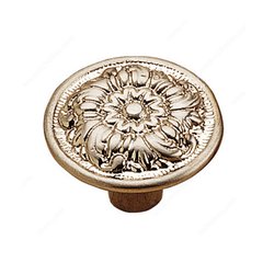 Art Deco 1-3/16 Inch Diameter Brushed Nickel Cabinet Knob Art Deco 1-3/16 Inch Diameter Brushed Nickel Cabinet Knob
