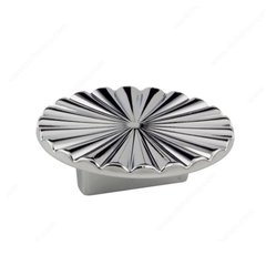 Art Deco 1-1/4 Inch Center to Center Chrome Cabinet Pull Art Deco 1-1/4 Inch Center to Center Chrome Cabinet Pull