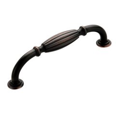 Blythe 5-1/16 Inch Center to Center Oil Rubbed Bronze Cabinet Pull Blythe 5-1/16 Inch Center to Center Oil Rubbed Bronze Cabinet Pull