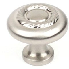 BCE 1-1/4 Inch Zinc Die Cast Knob - Satin Nickel BCE 1-1/4 Inch Zinc Die Cast Knob - Satin Nickel