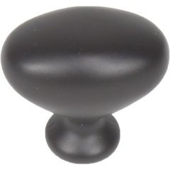BCB 1-3/8 Inch Zinc Die Cast Oval Knob - Oil Rubbed Bronze BCB 1-3/8 Inch Zinc Die Cast Oval Knob - Oil Rubbed Bronze