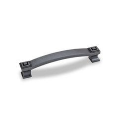 Delmar 5-1/16 Inch Center to Center Gun Metal Cabinet Pull Delmar 5-1/16 Inch Center to Center Gun Metal Cabinet Pull