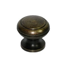 Knobs 3/4 Inch Diameter Unlacquered Antique Brass Cabinet Knob Knobs 3/4 Inch Diameter Unlacquered Antique Brass Cabinet Knob
