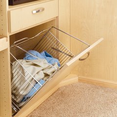 Tilt Out Hamper 16 inch - Chrome Tilt Out Hamper 16 inch - Chrome
