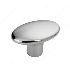Art Deco 1-7/16 Inch Diameter Chrome Cabinet Knob Art Deco 1-7/16 Inch Diameter Chrome Cabinet Knob