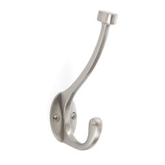 Amerock Pilltop Coat and Hat Hook Satin Nickel Amerock Pilltop Coat and Hat Hook Satin Nickel