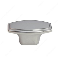 Art Deco 1-3/4 Inch Diameter Chrome Cabinet Knob Art Deco 1-3/4 Inch Diameter Chrome Cabinet Knob