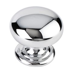 Florence 1-1/4 Inch Diameter Polished Chrome Cabinet Knob Florence 1-1/4 Inch Diameter Polished Chrome Cabinet Knob