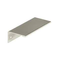 Edge Pulls 3 Inch Center to Center Satin Nickel Finger Pull Edge Pulls 3 Inch Center to Center Satin Nickel Finger Pull