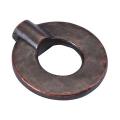 Hammered Iron 1-3/8 Inch Diameter Dark Antique Copper Cabinet Knob Hammered Iron 1-3/8 Inch Diameter Dark Antique Copper Cabinet Knob