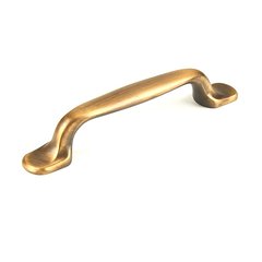 Lisbon 3-3/4 Inch Center to Center Brushed Antique Copper Cabinet Pull Lisbon 3-3/4 Inch Center to Center Brushed Antique Copper Cabinet Pull