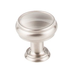 Serene 1-3/16 Inch Diameter Brushed Satin Nickel Cabinet Knob Serene 1-3/16 Inch Diameter Brushed Satin Nickel Cabinet Knob