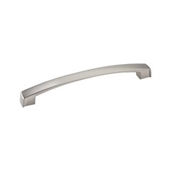 Merrick 6-5/16 Inch Center to Center Satin Nickel Cabinet Pull Merrick 6-5/16 Inch Center to Center Satin Nickel Cabinet Pull