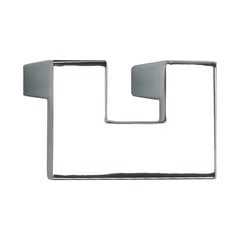 U-Turn 1-1/4 Inch Center to Center Polished Chrome Cabinet Pull U-Turn 1-1/4 Inch Center to Center Polished Chrome Cabinet Pull