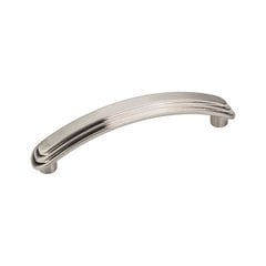 Calloway 3-3/4 Inch Center to Center Satin Nickel Cabinet Pull Calloway 3-3/4 Inch Center to Center Satin Nickel Cabinet Pull